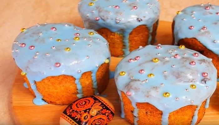 Куличи с глазурью без яиц глазурь без яиц