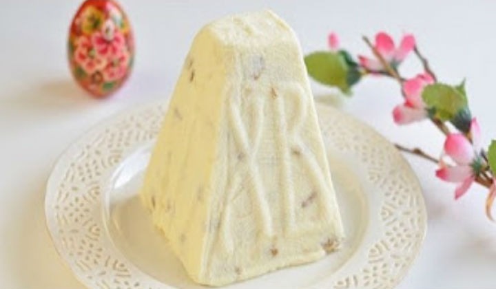 Приготовление царской творожной пасхи