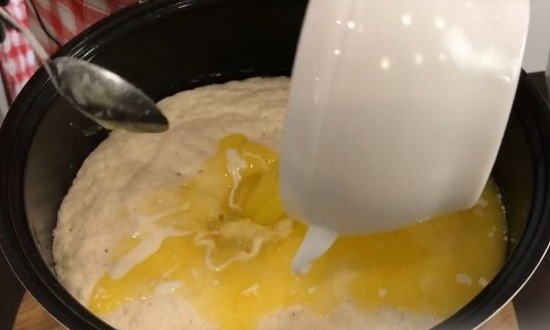 добавить сливочное масло в опару
